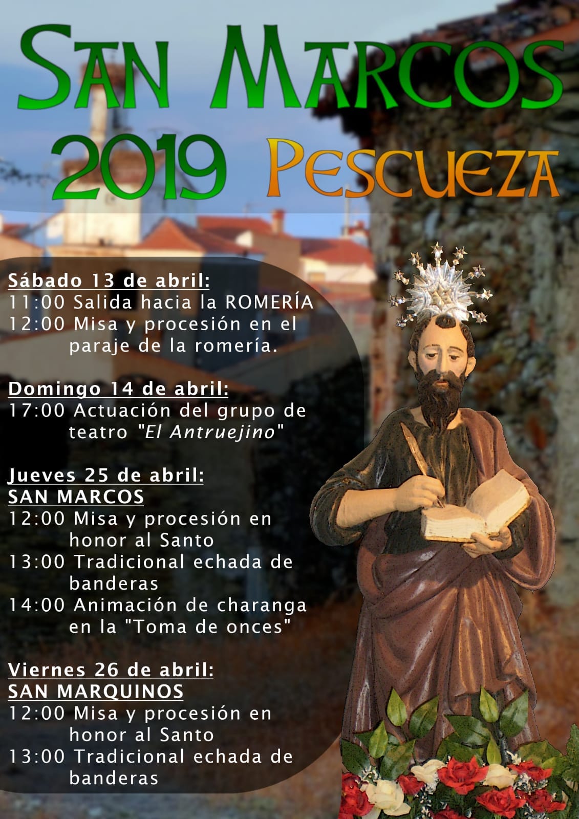 Fiestas en honor a San Marcos 2019 Pescueza